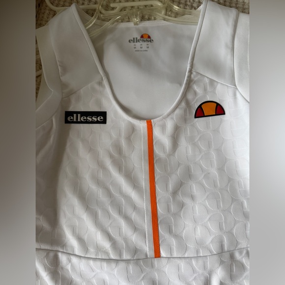 NWT Ellesse Women's Tregirls Dress for pickleball/tennis, white, MSRP $70-100, M - Picture 5 of 13